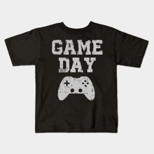 Game Day Video Games Gift for Gamer Boy Girl Kids T-Shirt